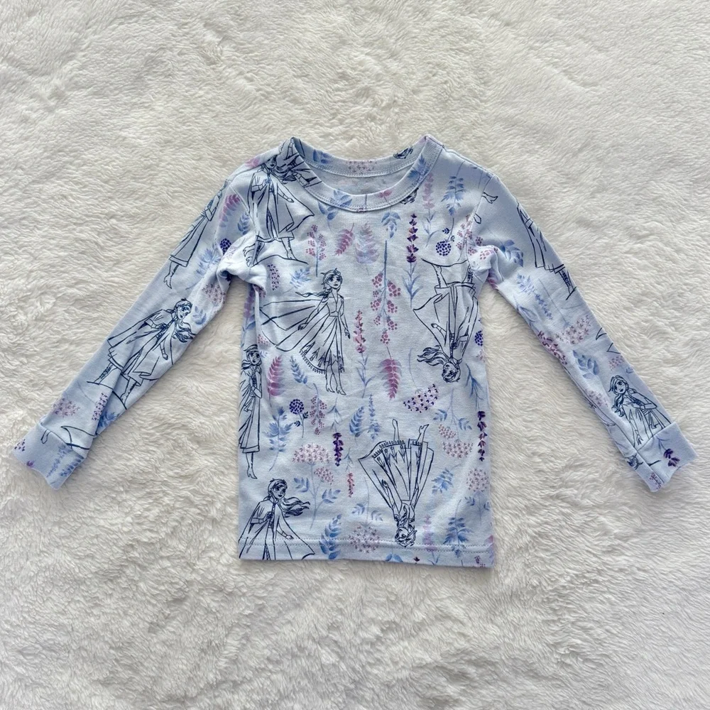 Baby Gap Disney Frozen Organic Cotton Pajamas Size 2T
